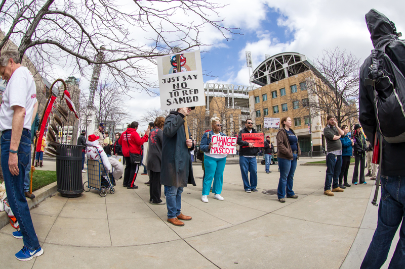 A 2015 protest in Cleveland (Photo: Frank Jansky/Icon Sportswire/Corbis/Getty Images)